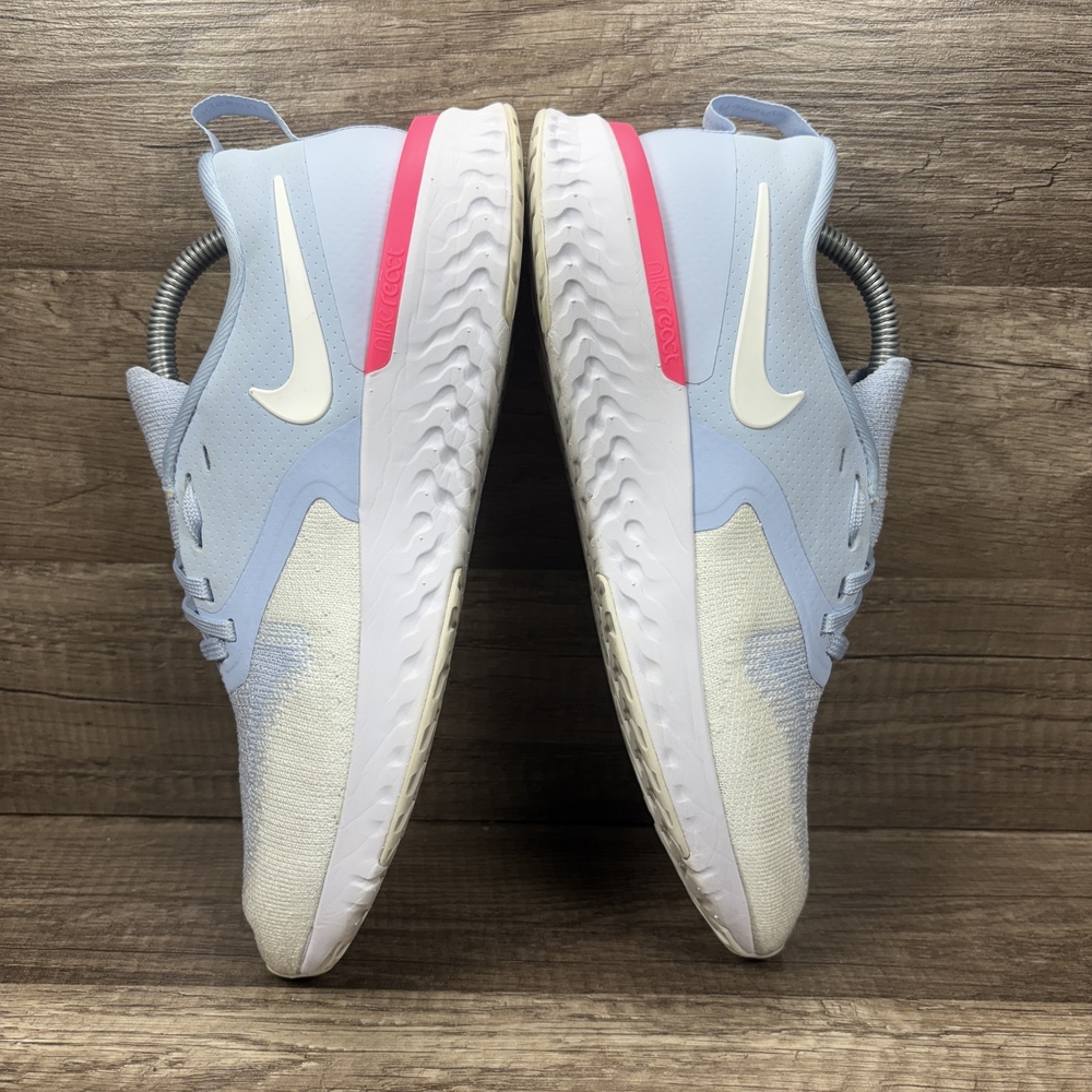 Nike Odyssey React Flyknit 2 Blue Womens US Size 7.5 AH1016-401 Running Shoes - Picture 5 of 9